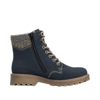 Rieker Sabrina 73220-14 Blue Boots