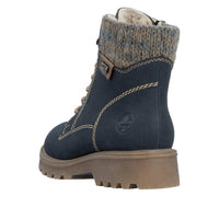 Rieker Sabrina 73220-14 Blue Boots