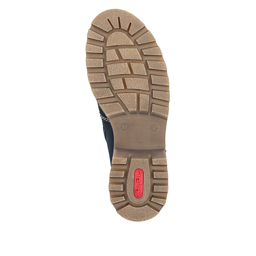 Rieker Sabrina 73220-14 Blue Boots