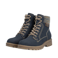 Rieker Sabrina 73220-14 Blue Boots