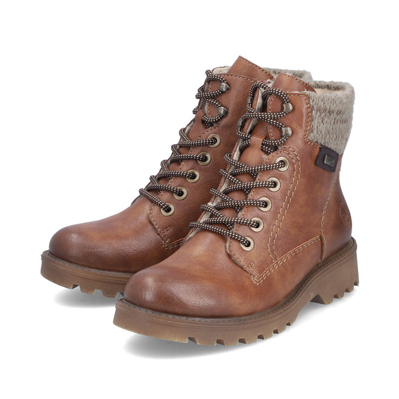 Rieker 73220-24 Womens Tan Boots