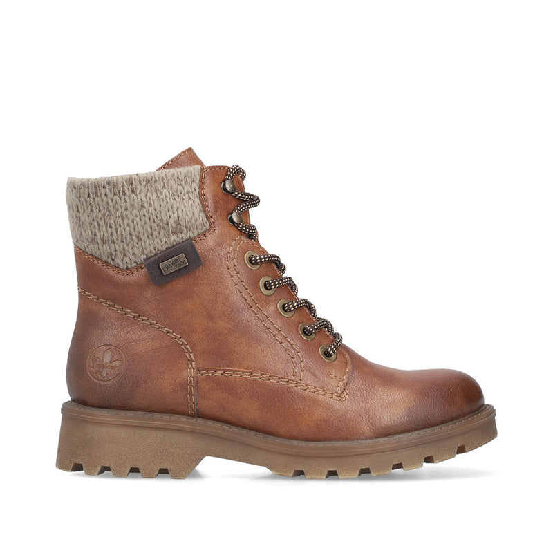Rieker 73220-24 Womens Tan Boots
