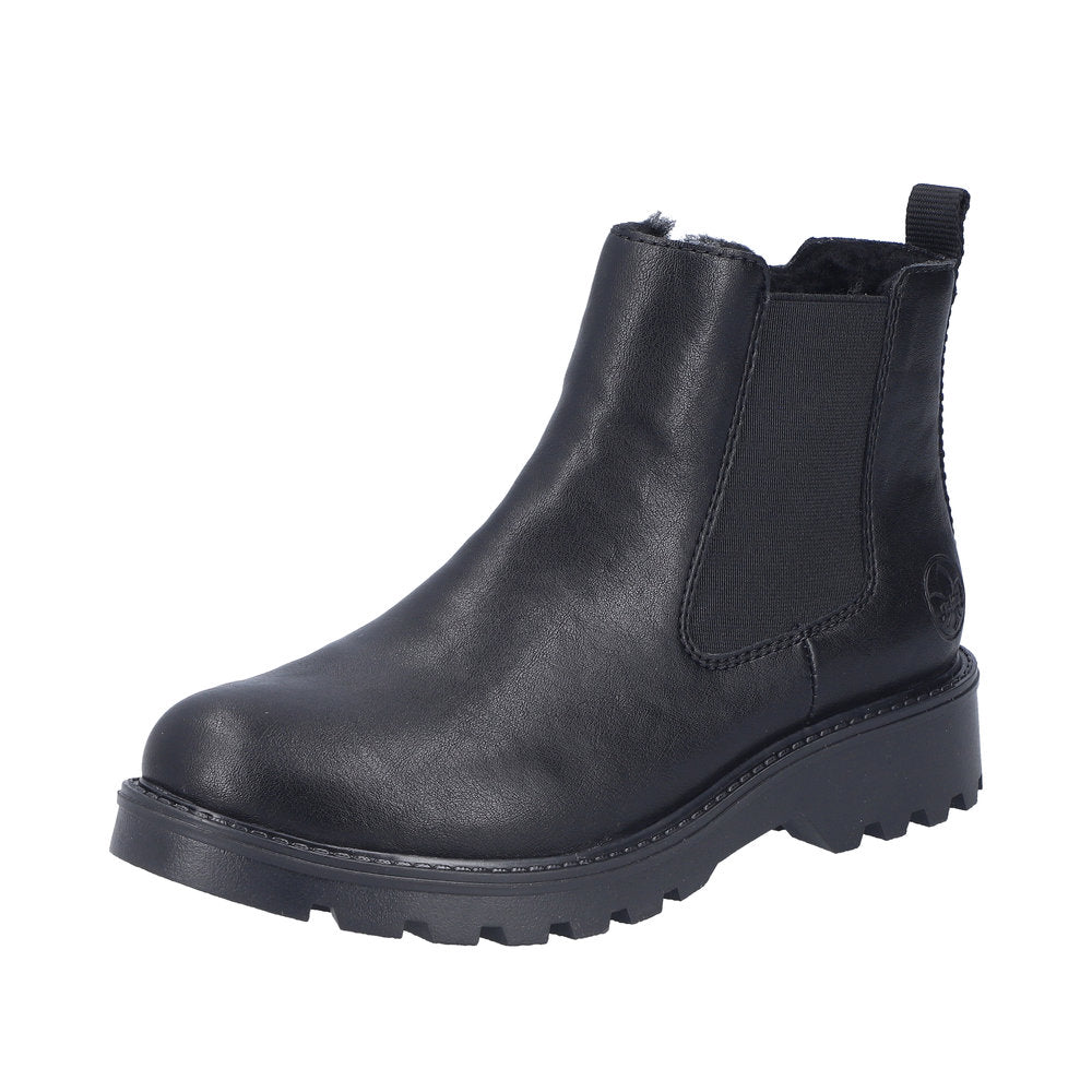 Rieker Sabrina 73250-01 Black Boots