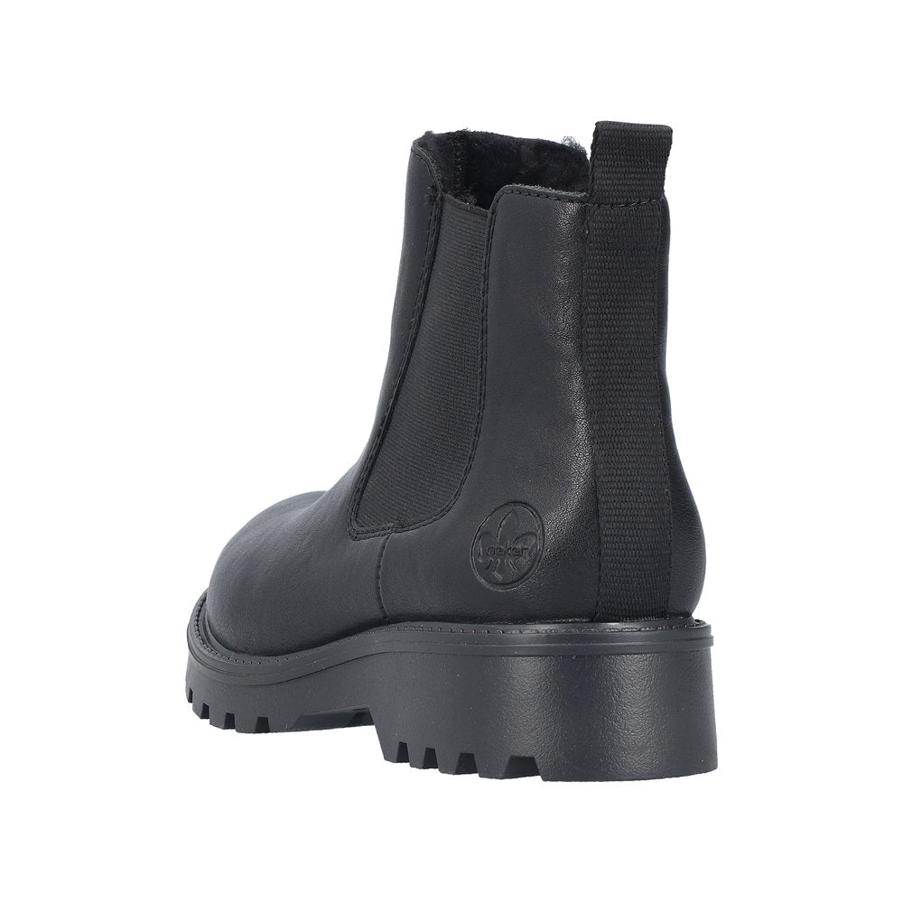 Rieker Sabrina 73250-01 Black Boots