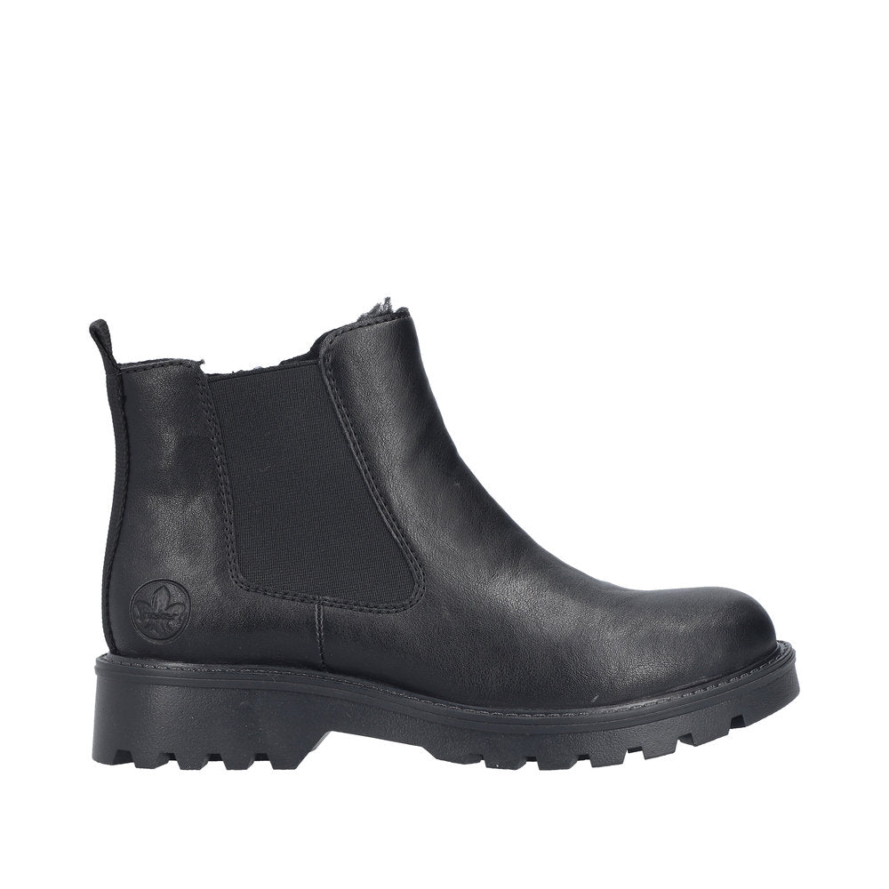 Rieker Sabrina 73250-01 Black Boots