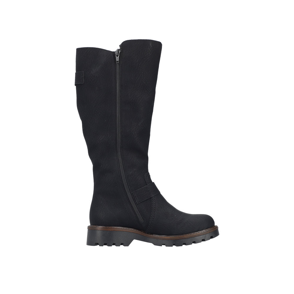 Rieker Sabrina 73292-00 Black Boots