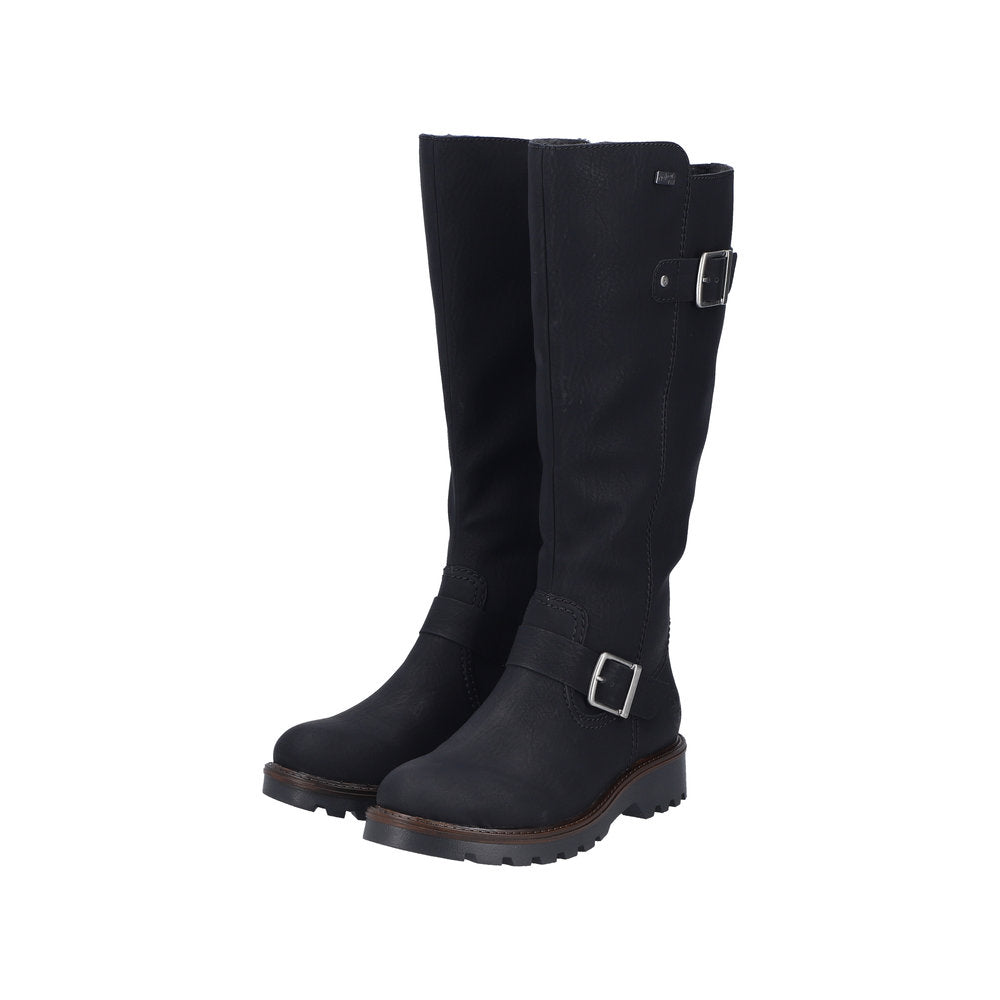 Rieker Sabrina 73292-00 Black Boots