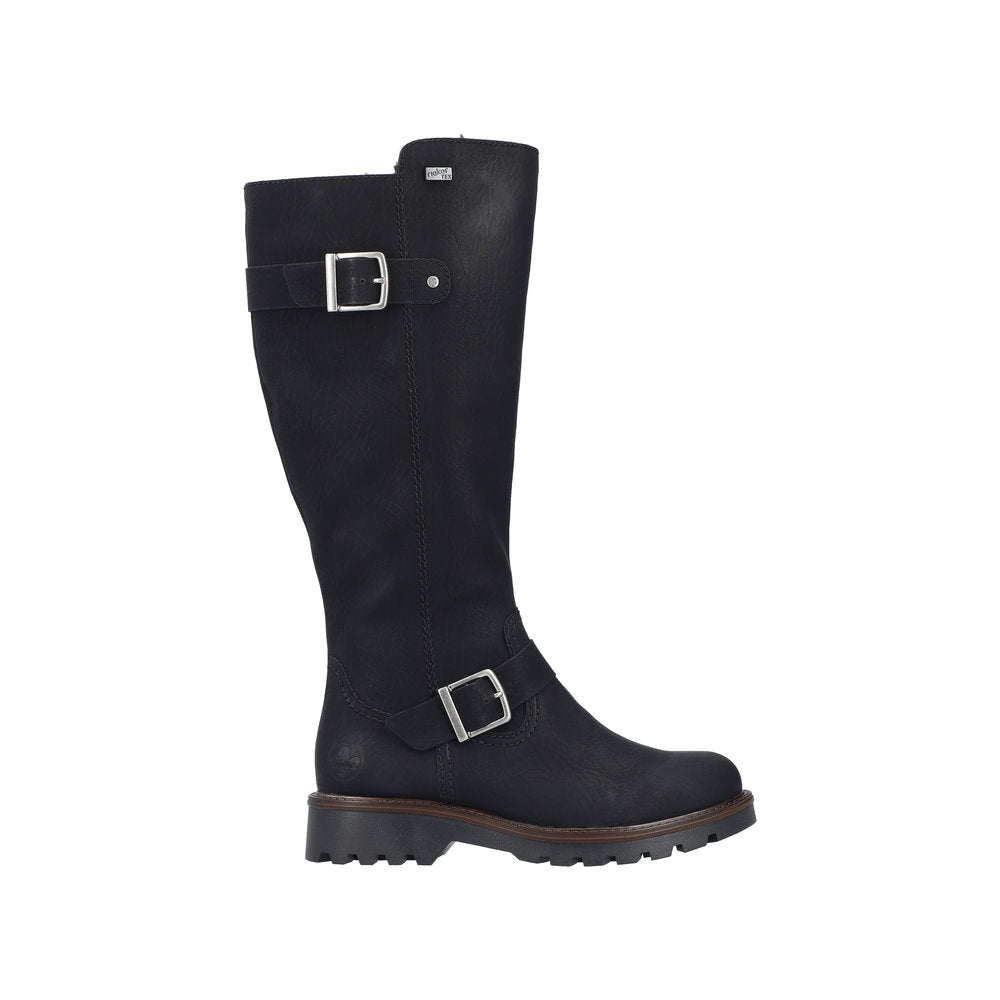 Rieker Sabrina 73292-00 Black Boots