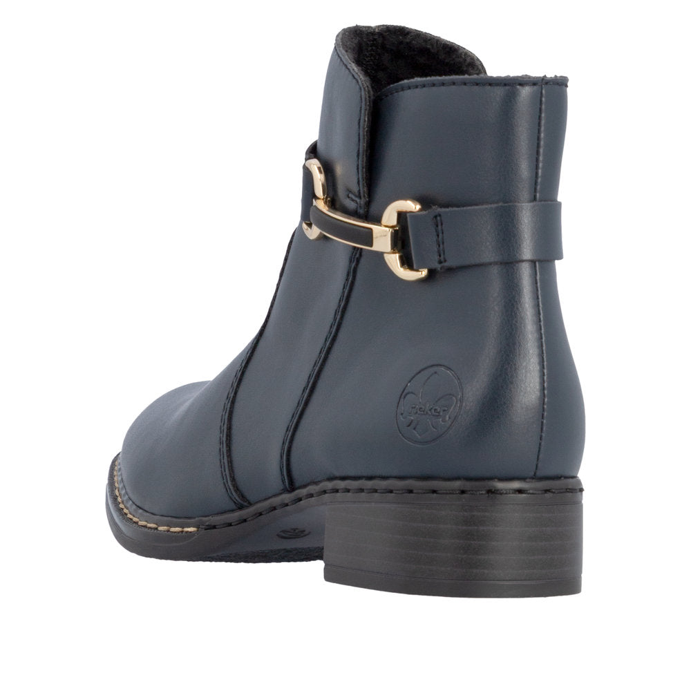 Rieker Conny 73487-14 Blue Boots