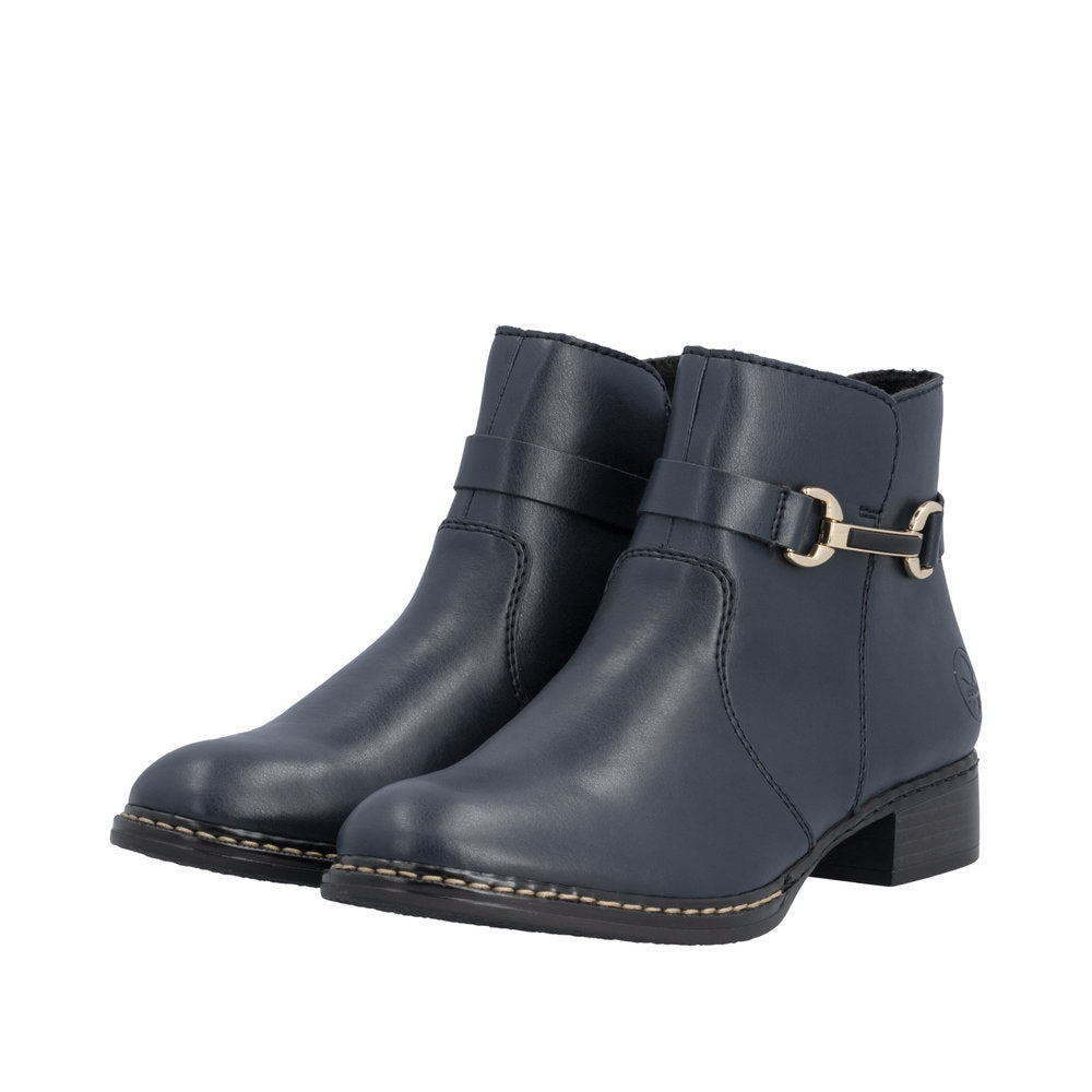 Rieker Conny 73487-14 Blue Boots