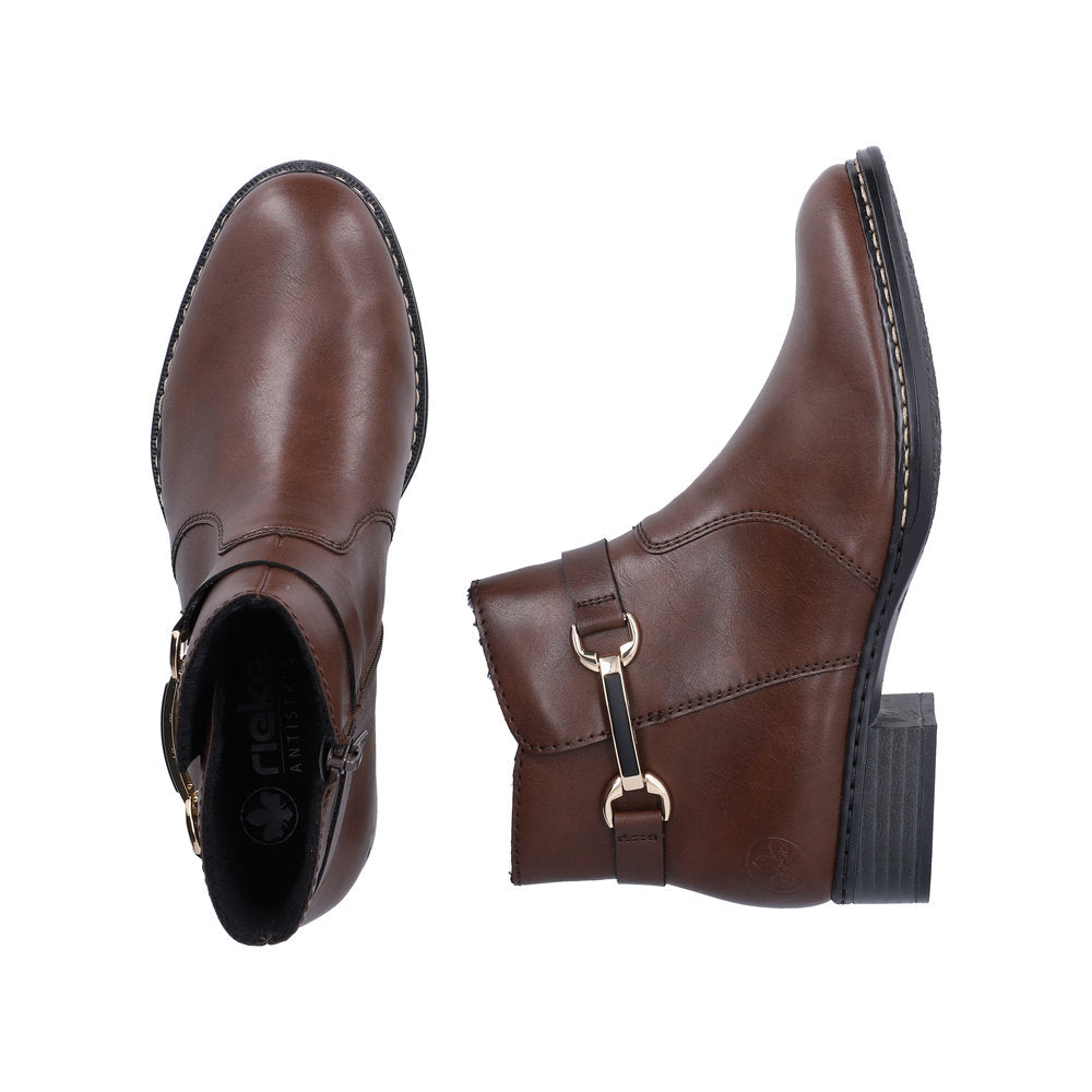 Rieker Conny 73487-25 Brown Boots