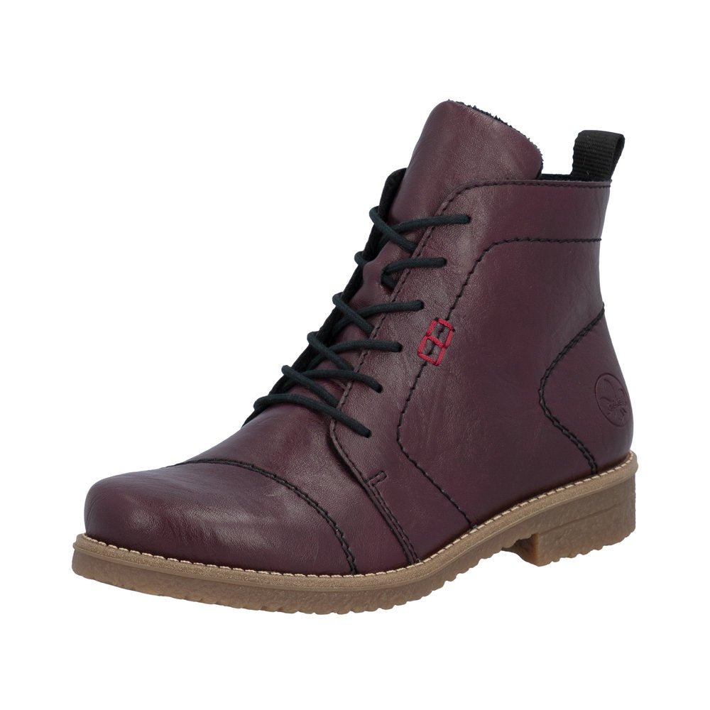 Rieker Patsy 73500-30 Purple Boots