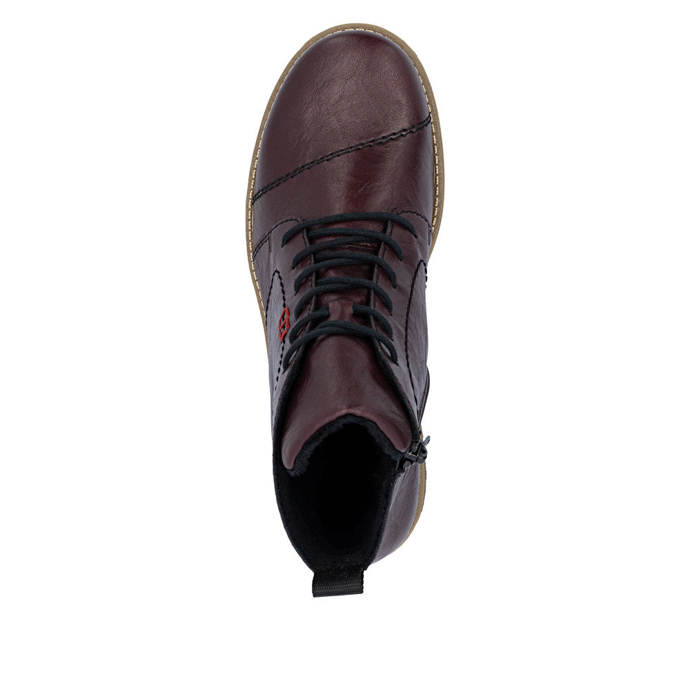 Rieker Patsy 73500-30 Purple Boots