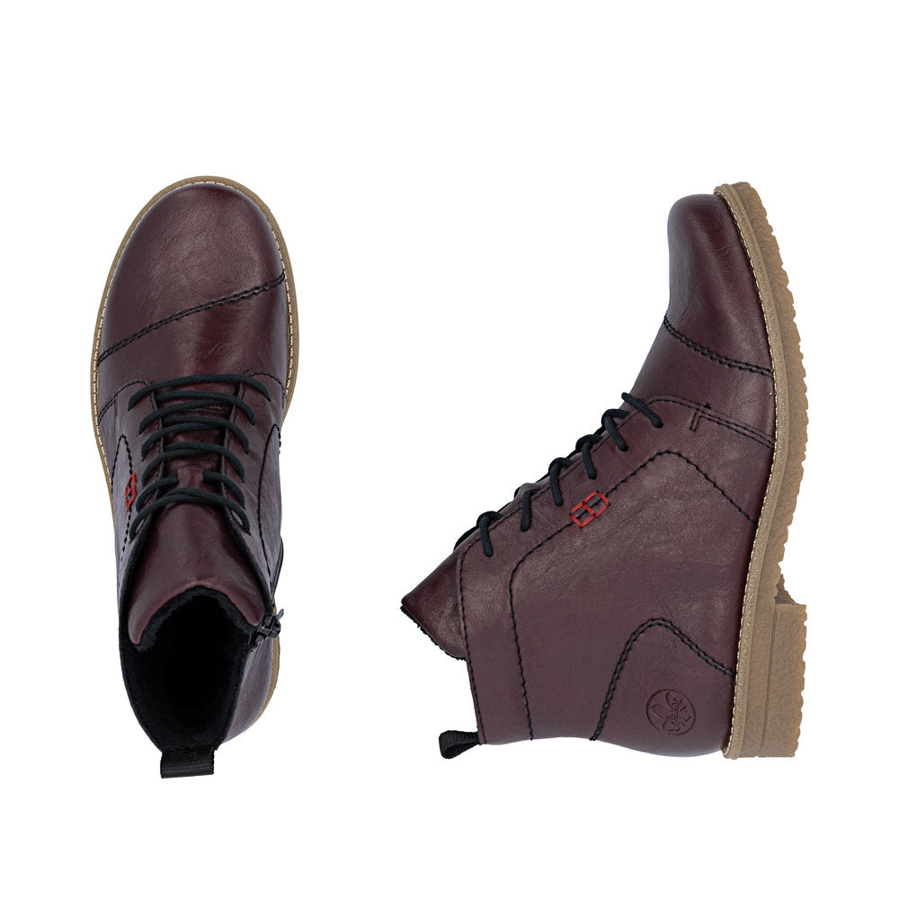 Rieker Patsy 73500-30 Purple Boots