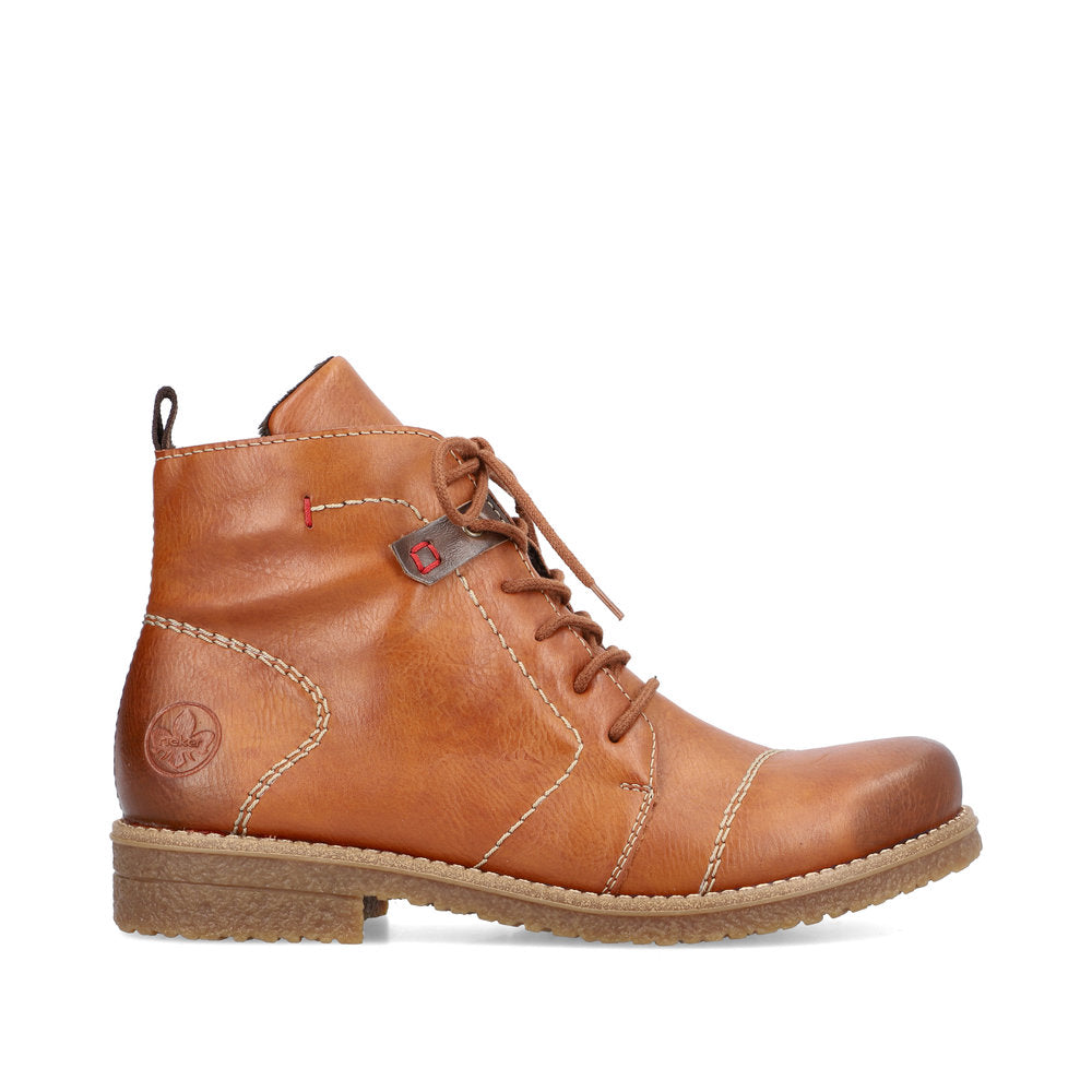 Rieker 73501-24 Womens Tan Boots