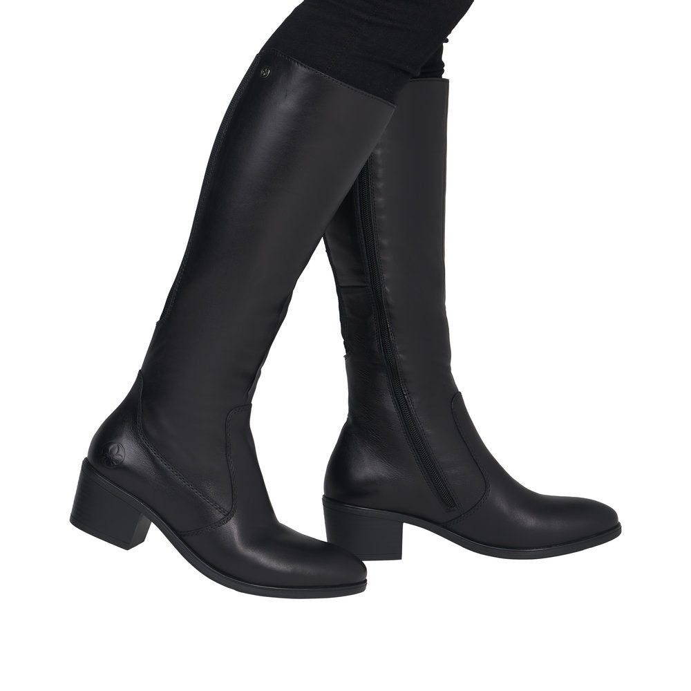 Rieker Fiona 73955-00 Black Boots