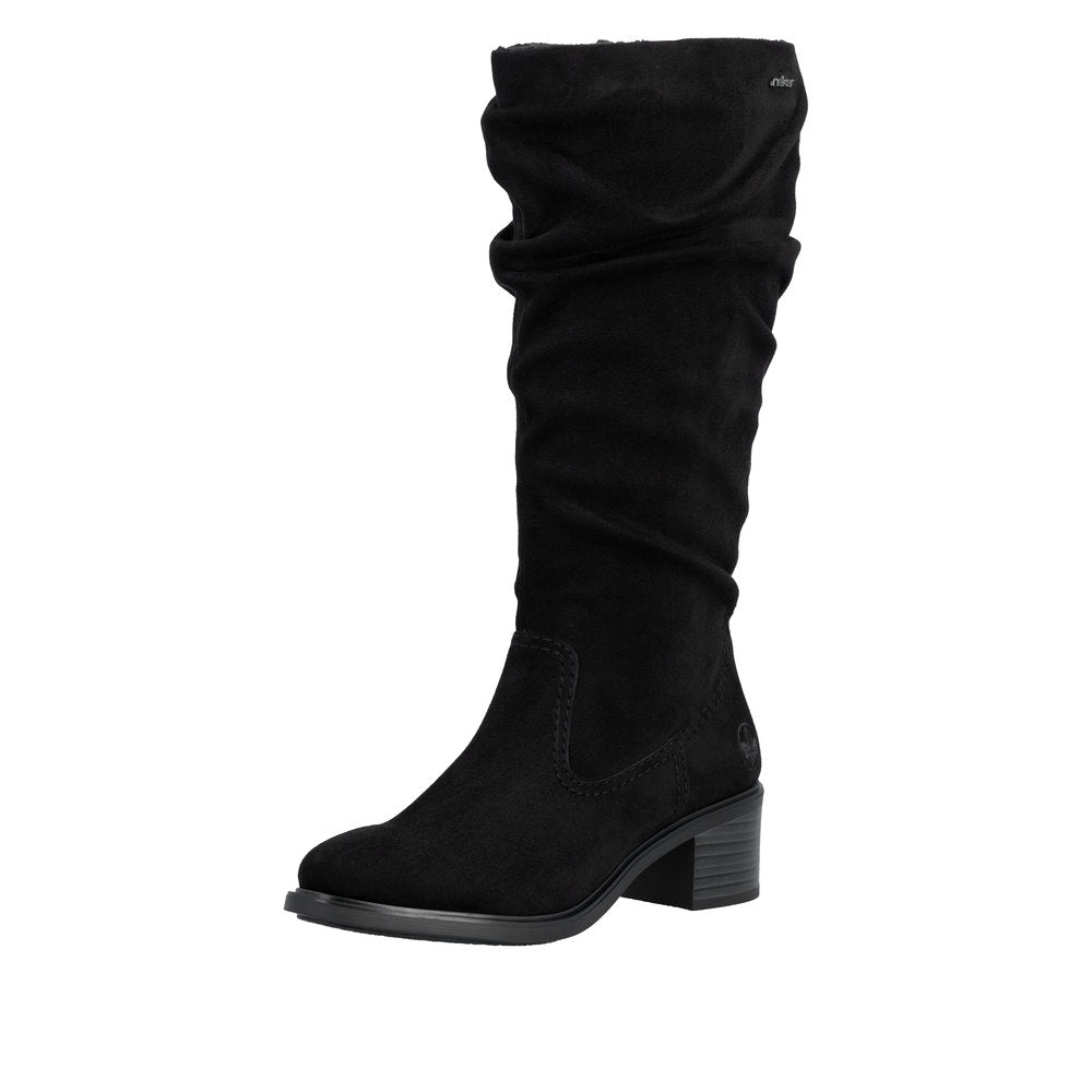 Rieker Serafina 74192-00 Black Boots