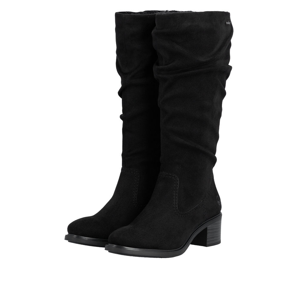 Rieker Serafina 74192-00 Black Boots