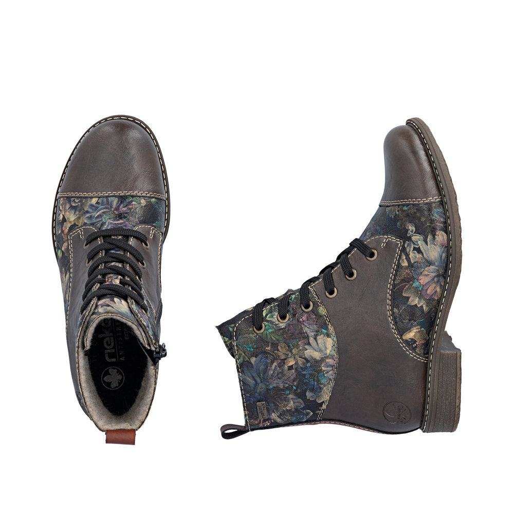 Rieker Ornella 74800-25 Wide Multi Boots