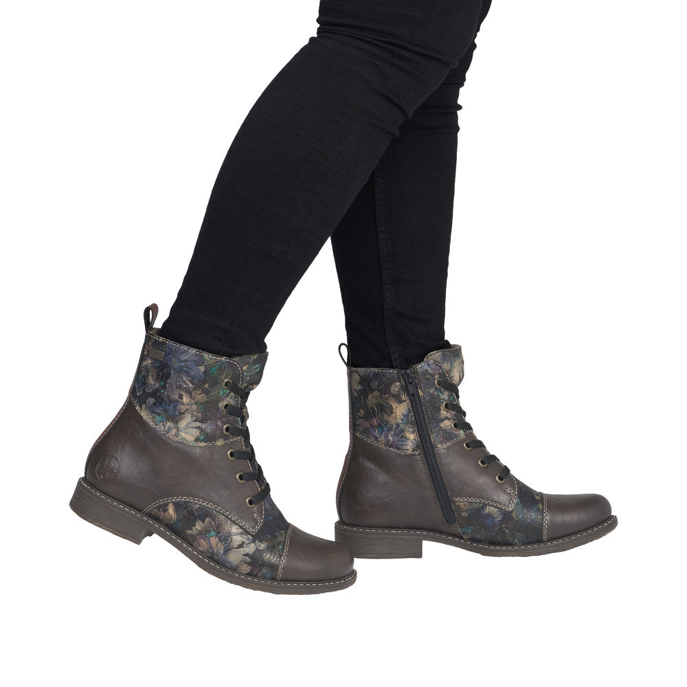 Rieker Ornella 74800-25 Wide Multi Boots