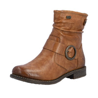 Rieker Ornella 74857-22 Wide Brown Boots