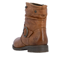Rieker Ornella 74857-22 Wide Brown Boots