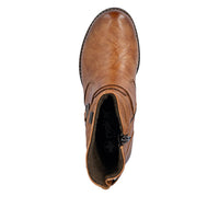 Rieker Ornella 74857-22 Wide Brown Boots