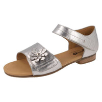 DB Shoes Peony Silver Sandals 75462S 2V