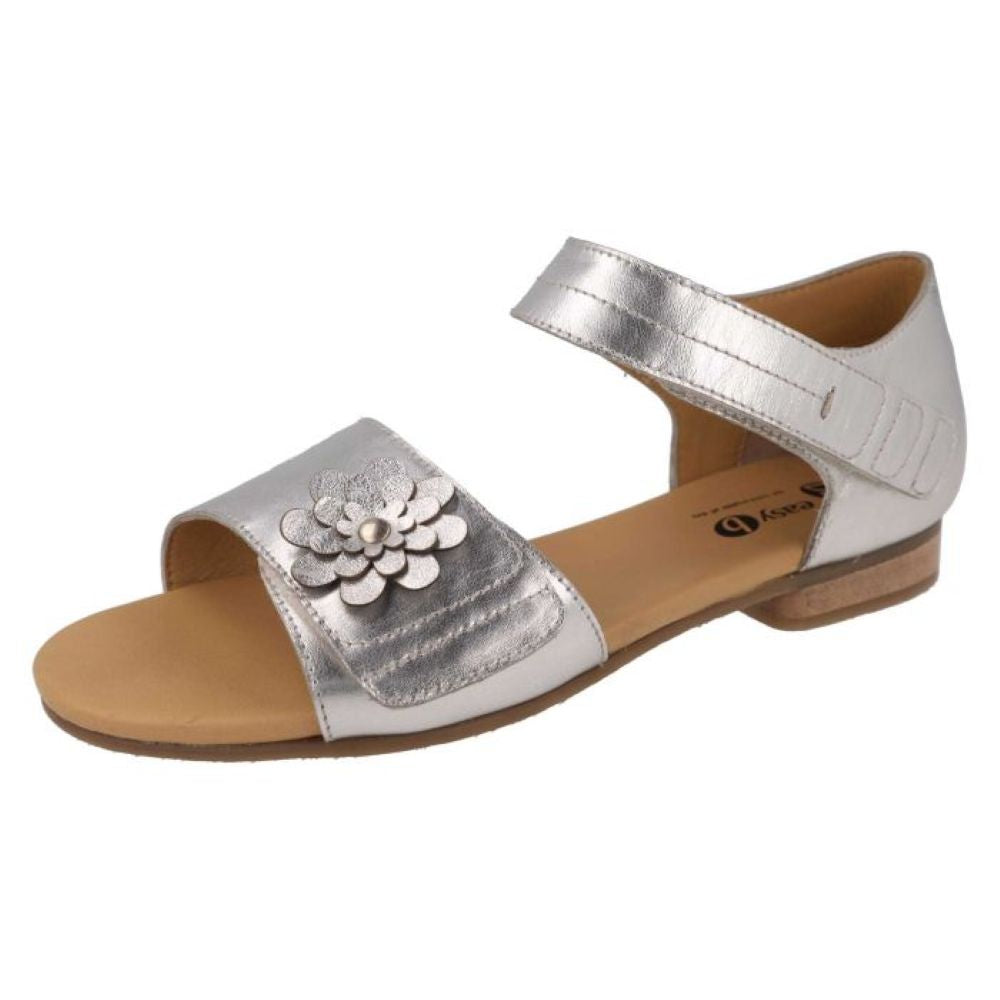 DB Shoes Peony Silver Sandals 75462S 2V