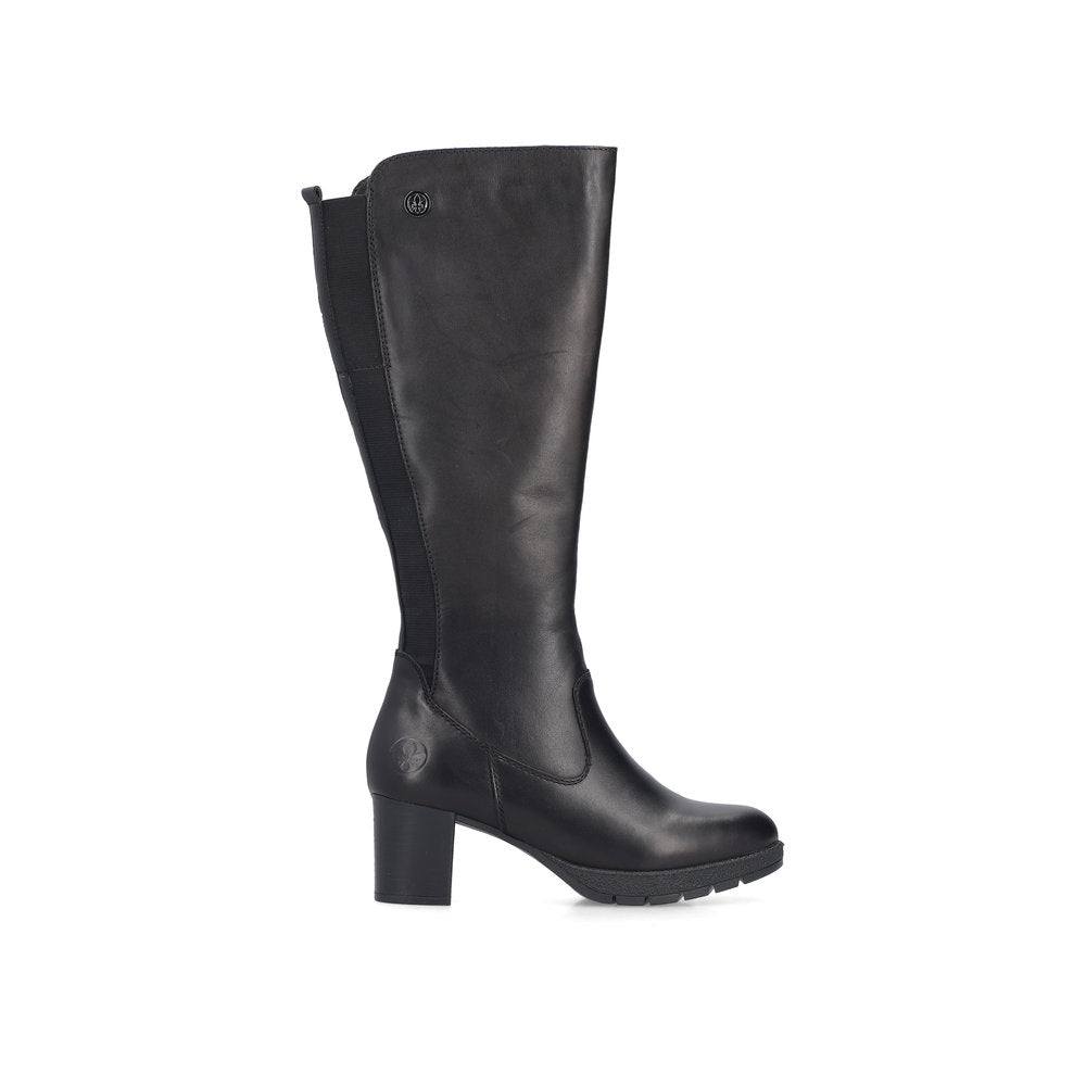 Rieker 77684-00 Womens Black Boots