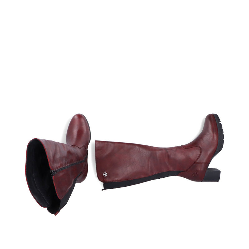 Rieker 77684-35 Womens Red Boots