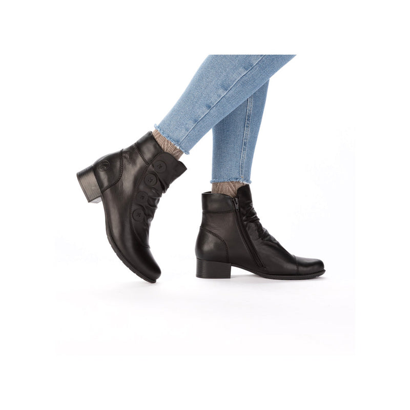 Rieker 78659-00 Womens Black Boots