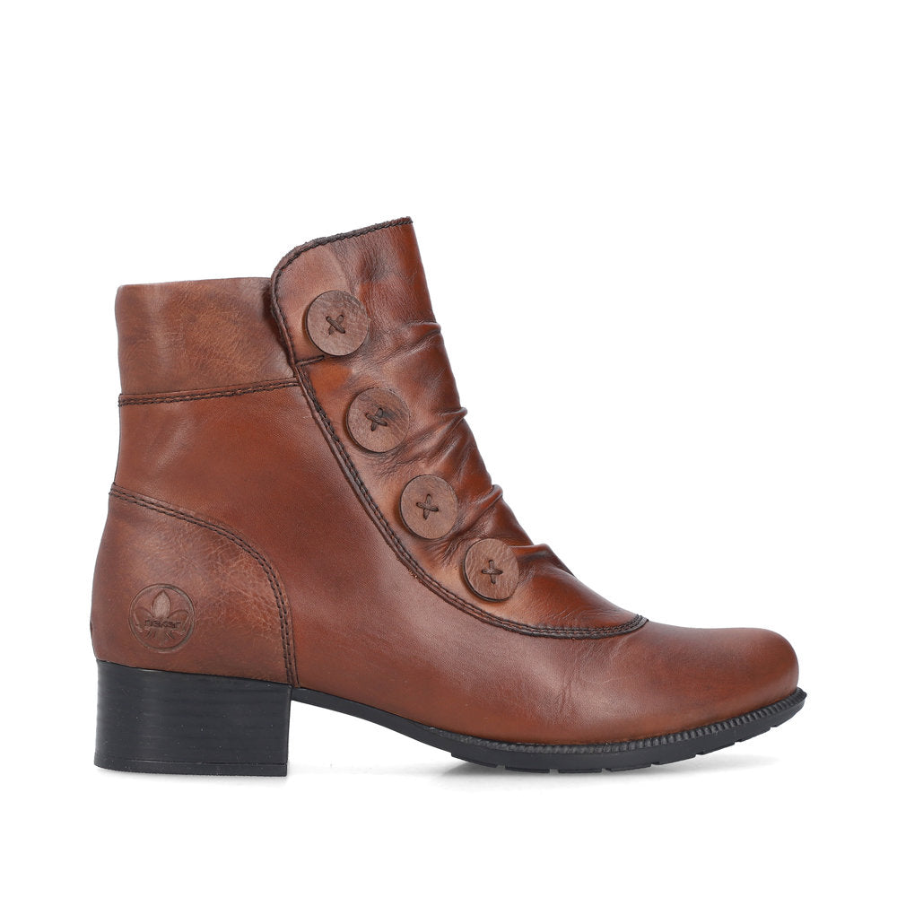 Rieker 78659-22 Womens Tan Boots