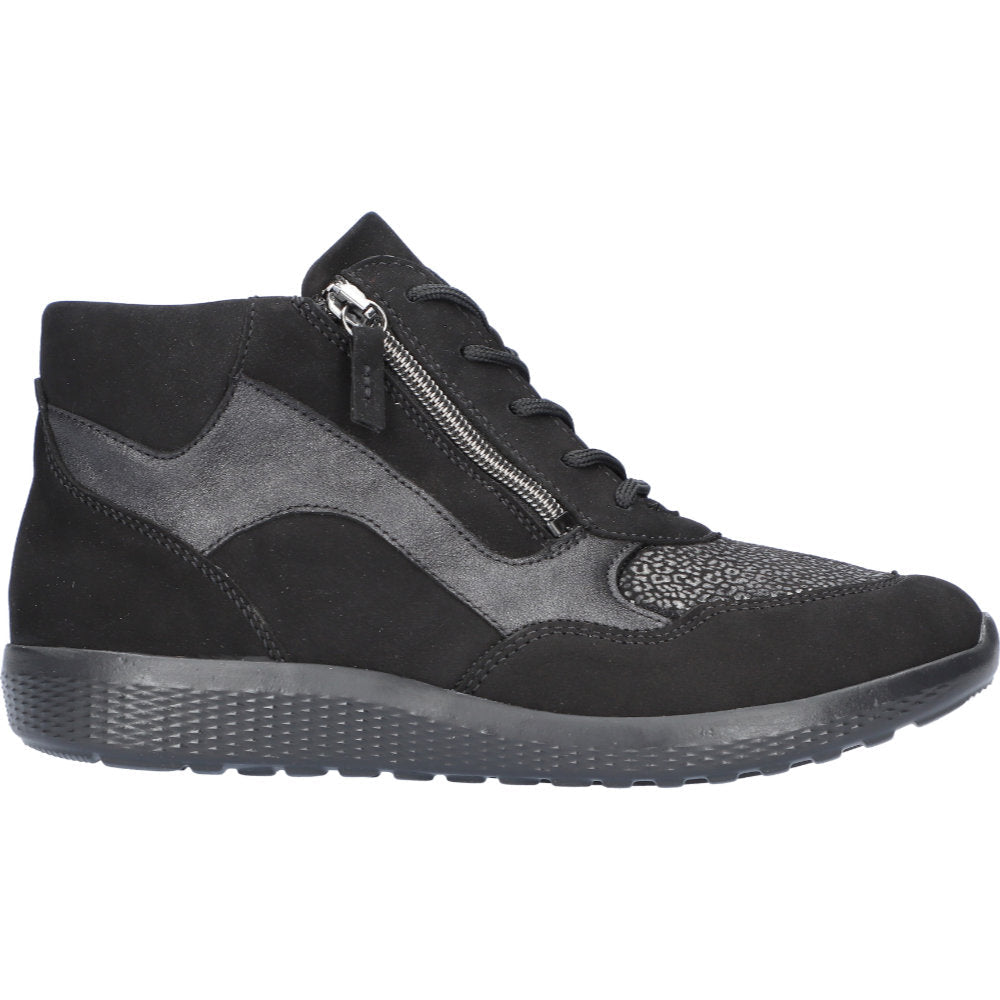 Waldlaufer 815M80-304-001 Black Boots
