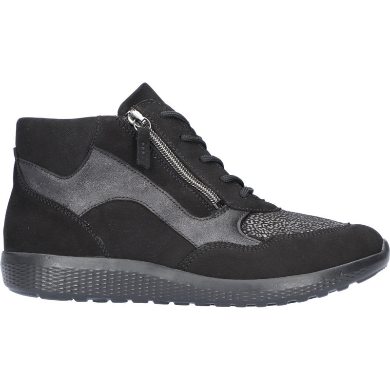 Waldlaufer 815M80-304-001 Black Boots