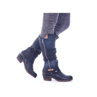 Rieker 93655-00 Womens Black Boots