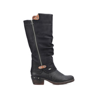 Rieker 93655-00 Womens Black Boots