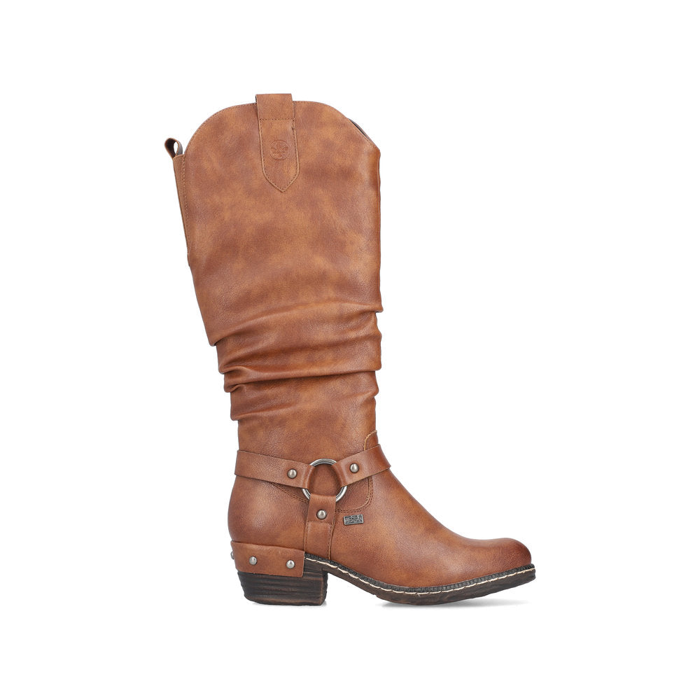 Rieker 93670-24 Womens Tan Boots