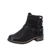Rieker 94689-00 Womens Black Boots