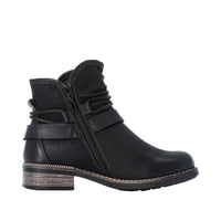 Rieker 94689-00 Womens Black Boots