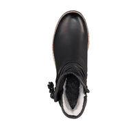 Rieker 94689-00 Womens Black Boots