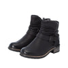 Rieker 94689-00 Womens Black Boots