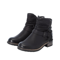 Rieker 94689-00 Womens Black Boots