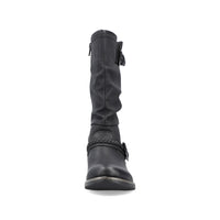 Rieker 98860-00 Womens Black Boots