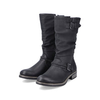 Rieker 98860-00 Womens Black Boots