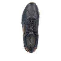 Rieker B0501-14 Blue Shoes