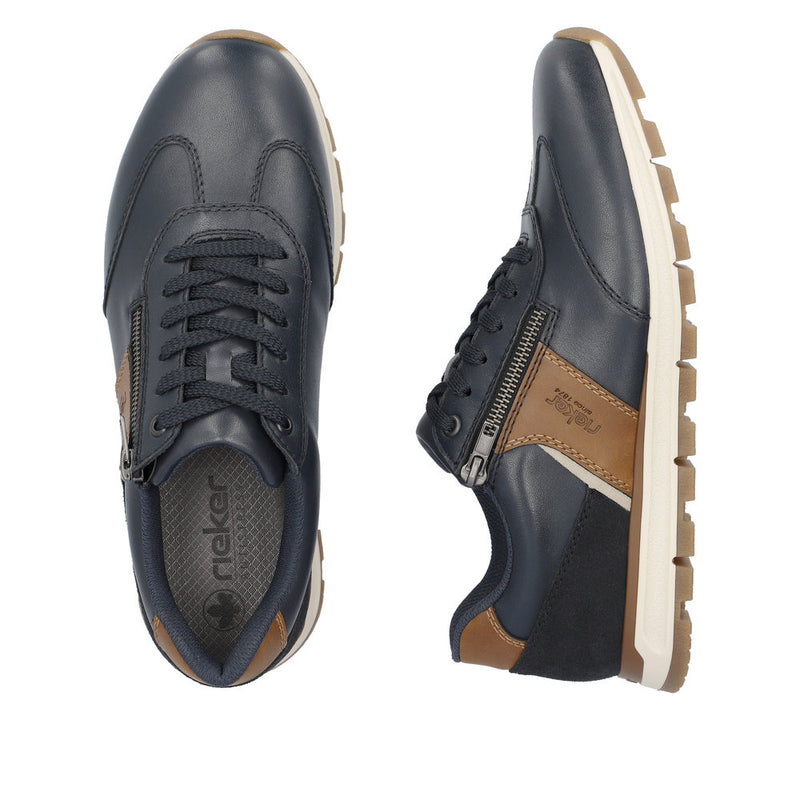 Rieker B0501-14 Blue Shoes