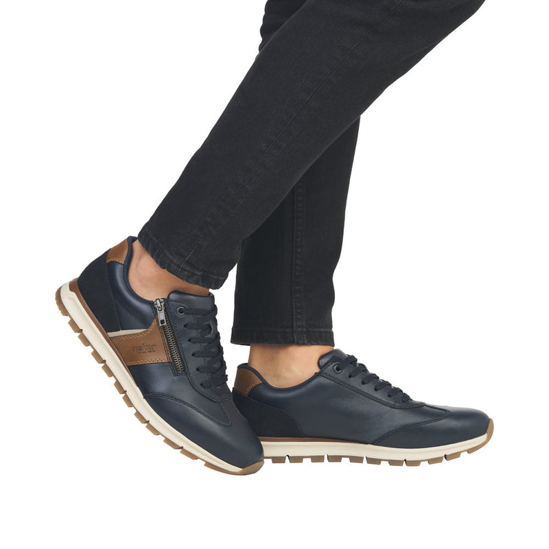 Rieker B0501-14 Blue Shoes