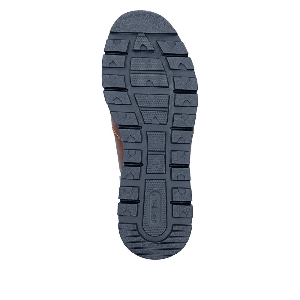 Rieker Malik B0513-24 Wide Brown Shoes