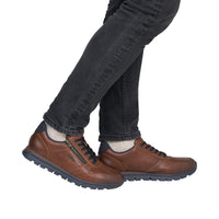 Rieker Malik B0513-24 Wide Brown Shoes